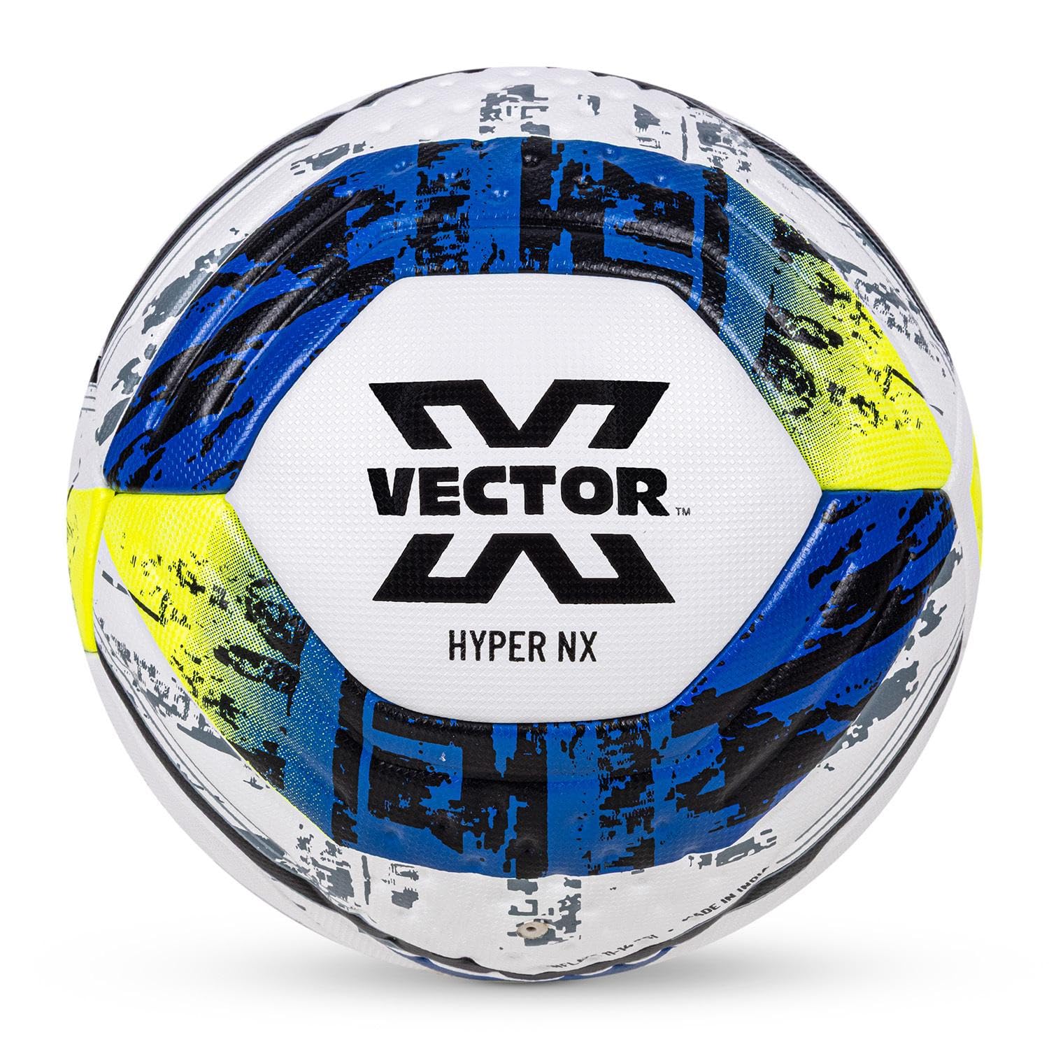 Vector X Hyper NX 10 Panels Thermo Bonded+ PU Soccer Ball+Needle